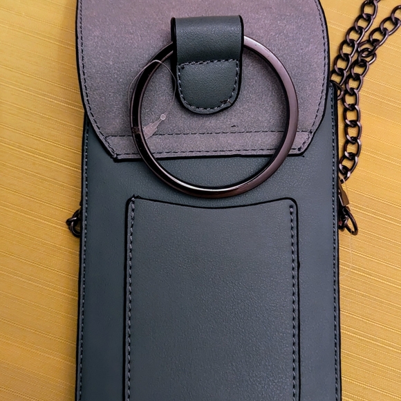 Mellow World Cell Phone Purse. Blue Green. - Picture 4 of 5